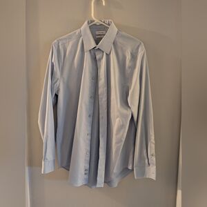 Men's Blue Calvin Klein Dress Shirt